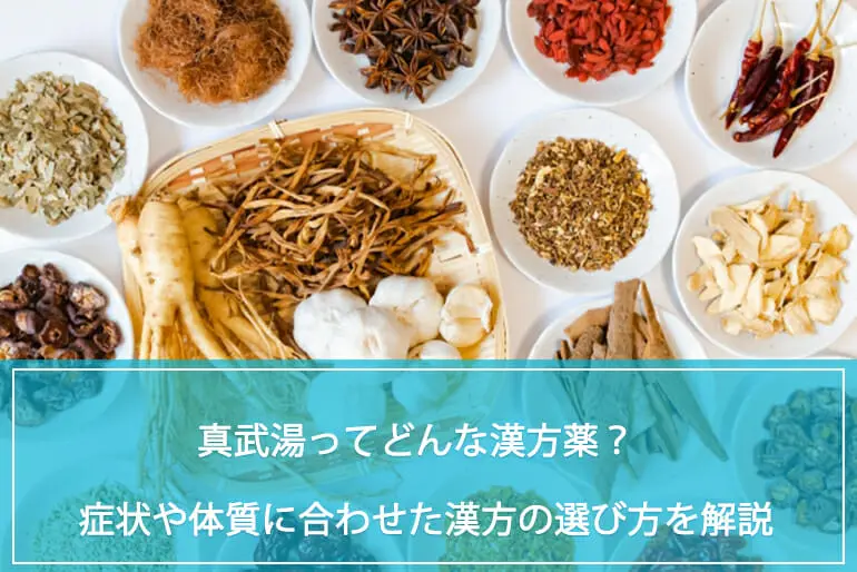 真武湯って？症状や体質に合わせた漢方の選び方を解説のイメージ