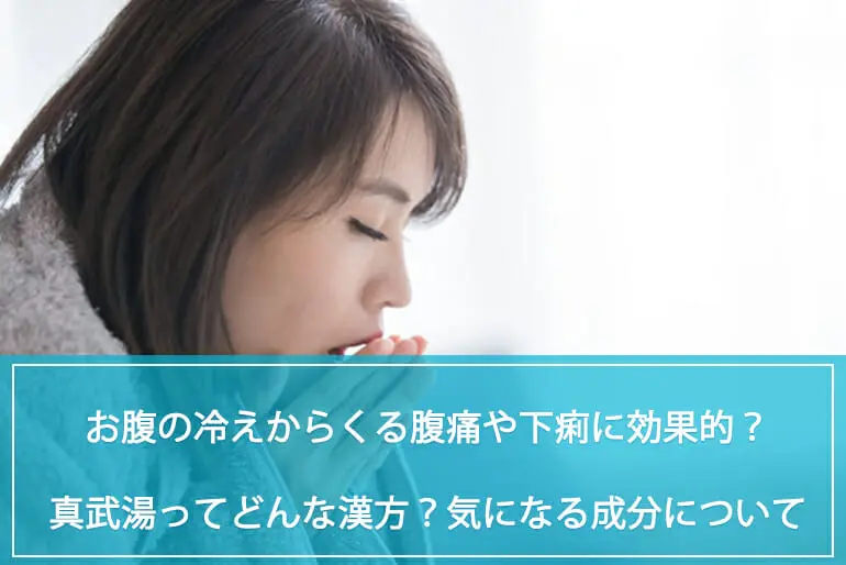 真武湯ってどんな漢方？お腹の冷えからくる腹痛や下痢に効果的？気になる成分や副作用についても解説のイメージ