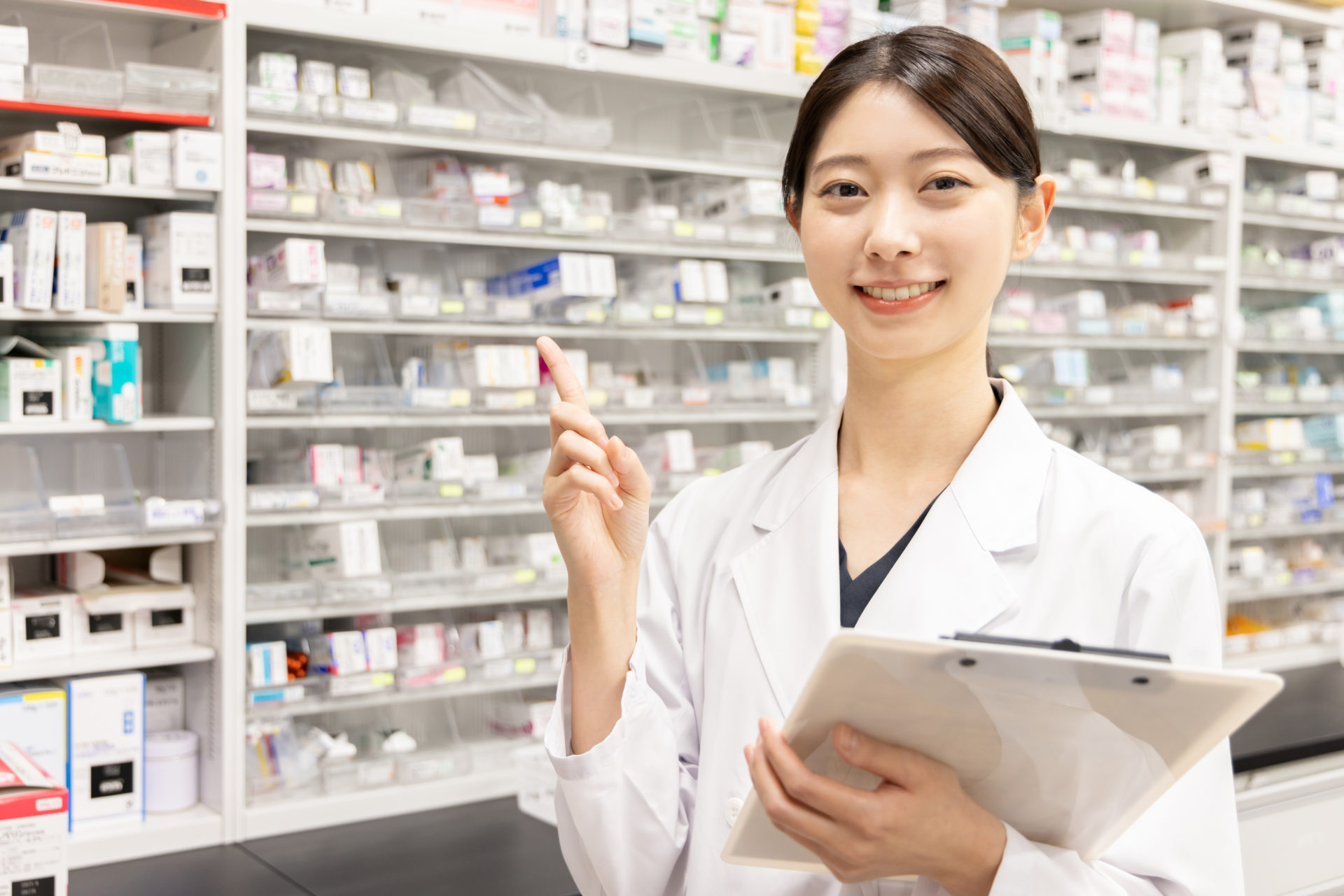 薬剤師の女性